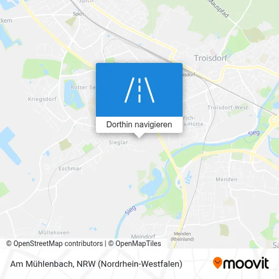 Am Mühlenbach Karte