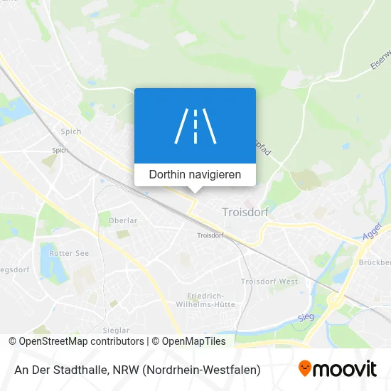 An Der Stadthalle Karte