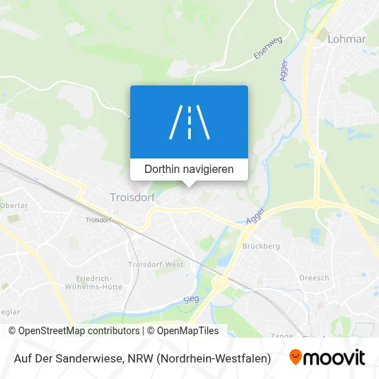 Auf Der Sanderwiese Karte