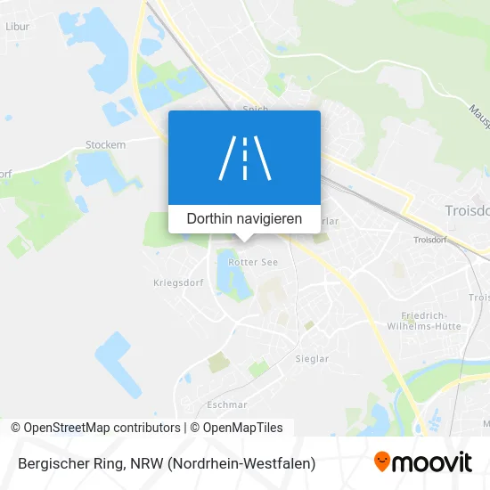 Bergischer Ring Karte