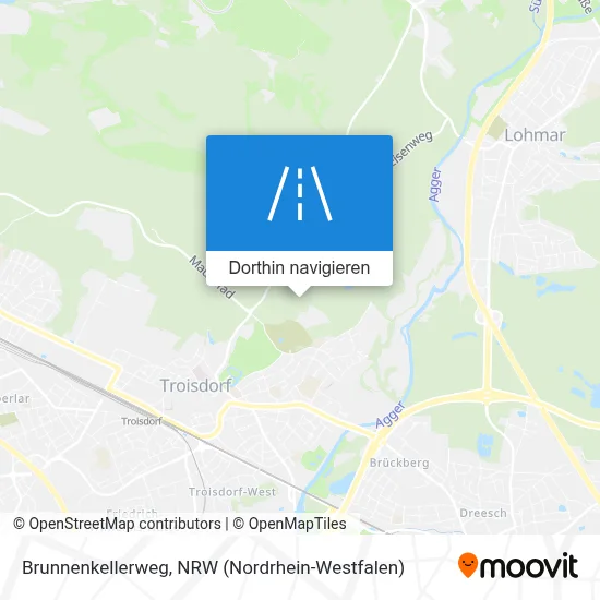 Brunnenkellerweg Karte