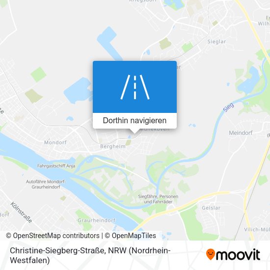 Christine-Siegberg-Straße Karte