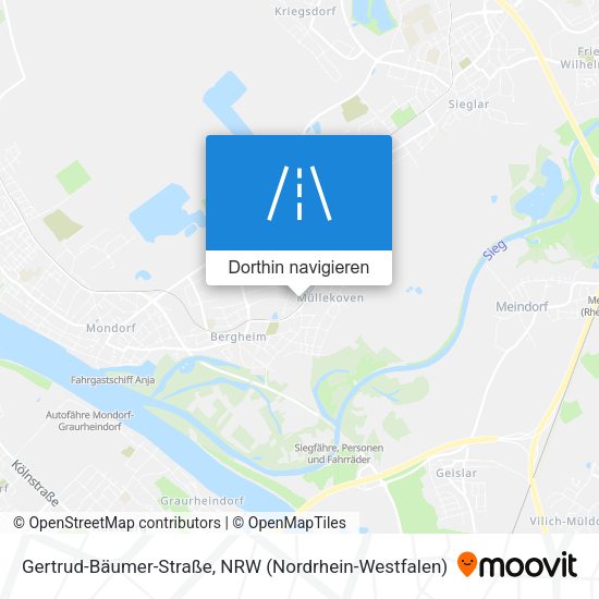 Gertrud-Bäumer-Straße Karte