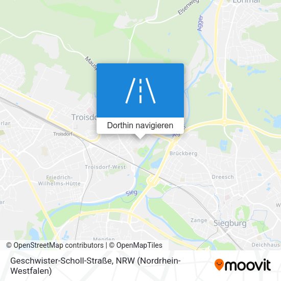 Geschwister-Scholl-Straße Karte