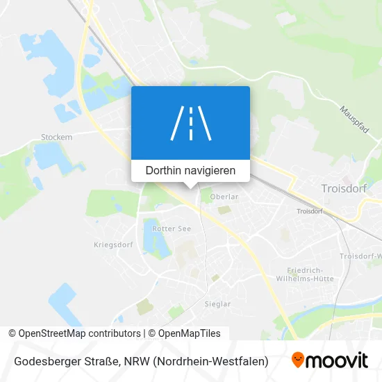 Godesberger Straße Karte