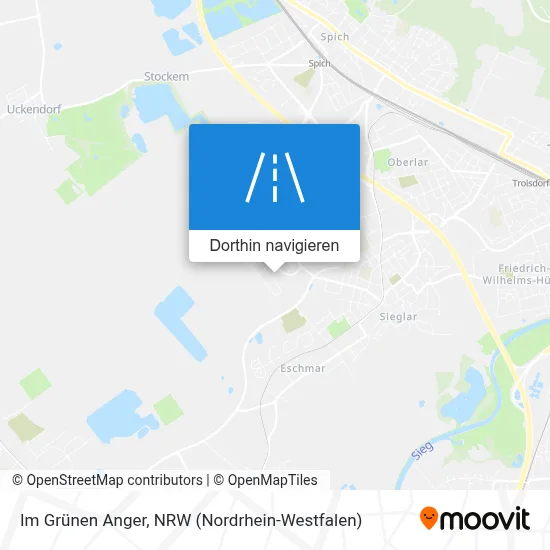 Im Grünen Anger Karte