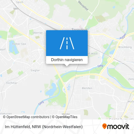 Im Hüttenfeld Karte