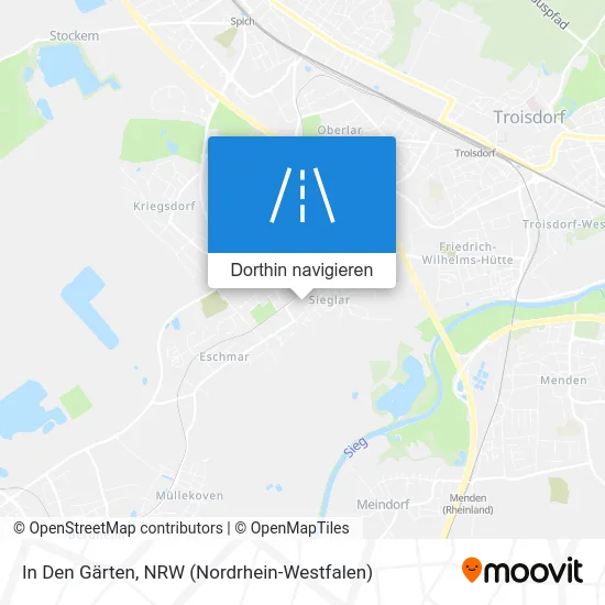 In Den Gärten Karte