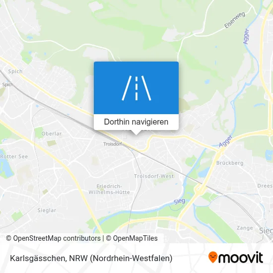 Karlsgässchen Karte