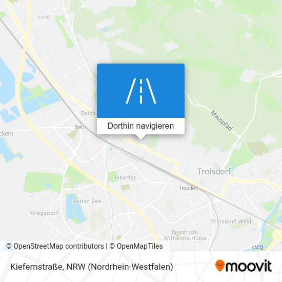 Kiefernstraße Karte