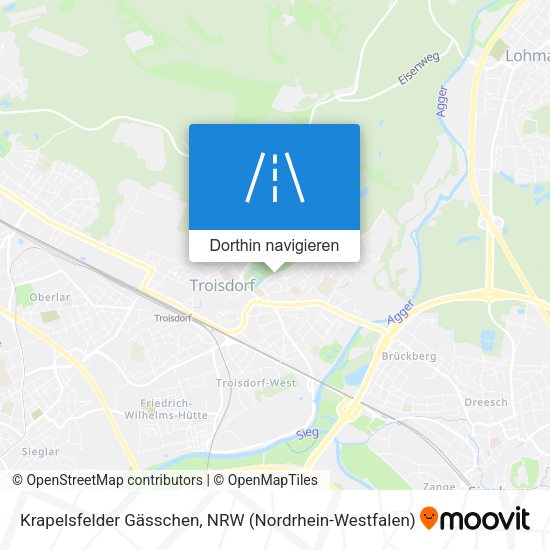 Krapelsfelder Gässchen Karte