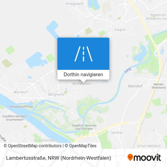 Lambertusstraße Karte