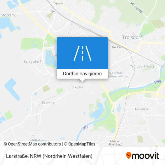 Larstraße Karte