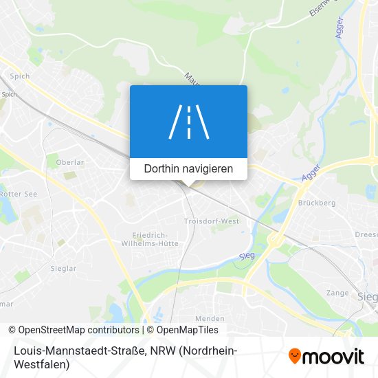 Louis-Mannstaedt-Straße Karte