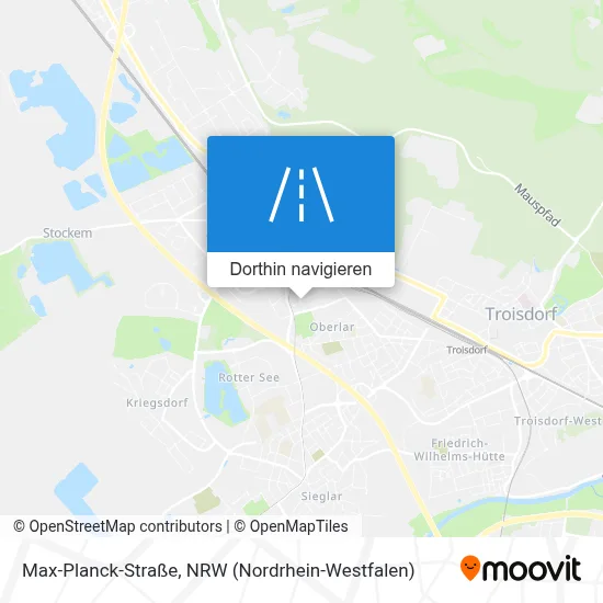 Max-Planck-Straße Karte