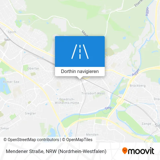 Mendener Straße Karte