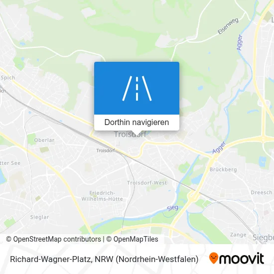 Richard-Wagner-Platz Karte