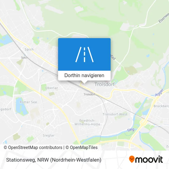 Stationsweg Karte