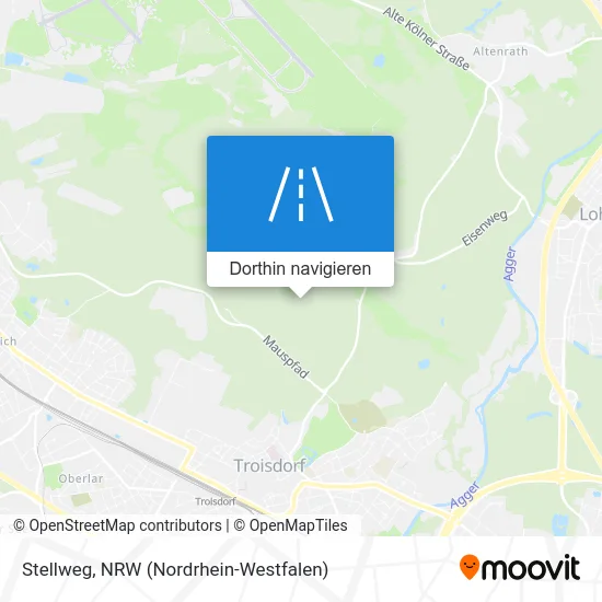 Stellweg Karte
