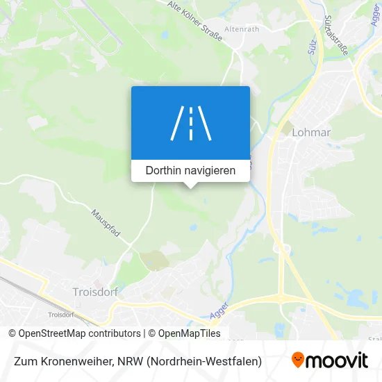 Zum Kronenweiher Karte