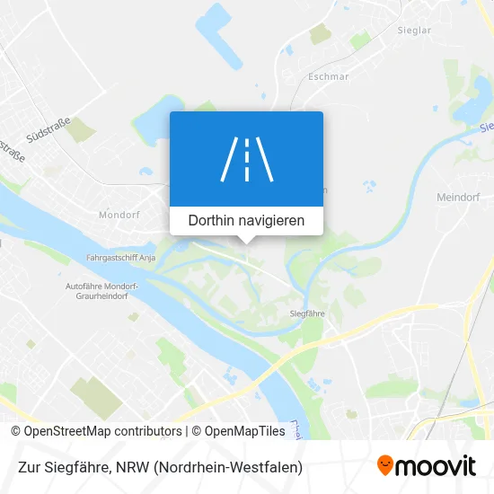 Zur Siegfähre Karte