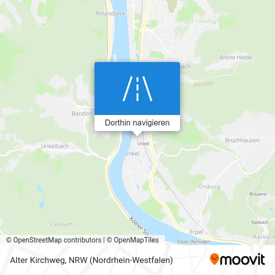 Alter Kirchweg Karte