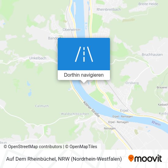 Auf Dem Rheinbüchel Karte