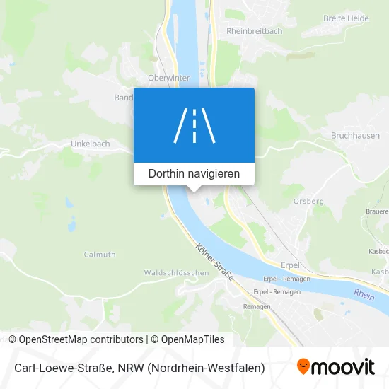 Carl-Loewe-Straße Karte