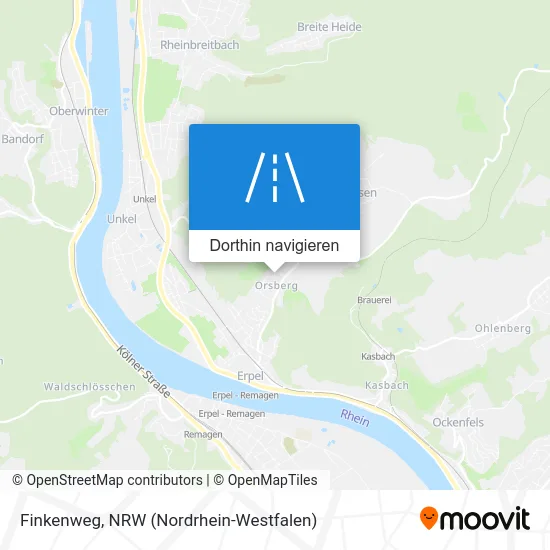 Finkenweg Karte