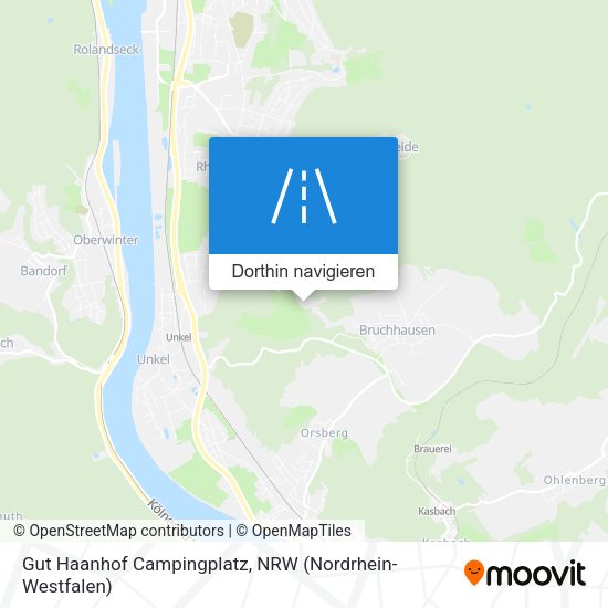 Gut Haanhof Campingplatz Karte