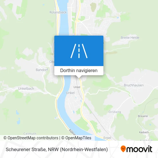 Scheurener Straße Karte