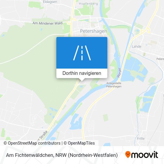 Am Fichtenwäldchen Karte