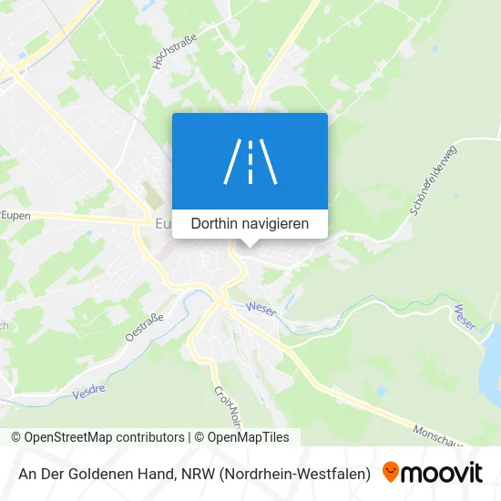 An Der Goldenen Hand Karte