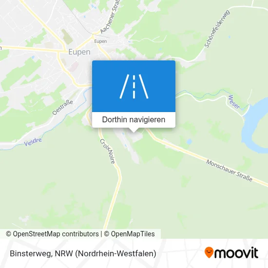 Binsterweg Karte