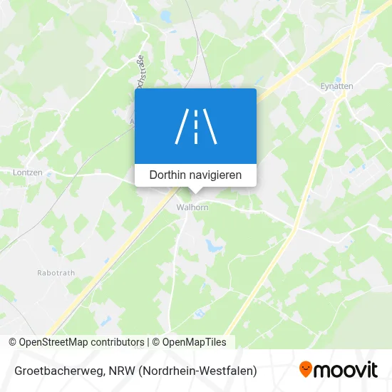 Groetbacherweg Karte