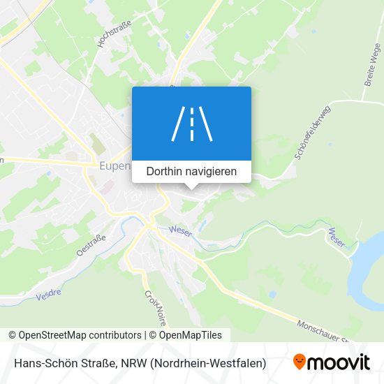 Hans-Schön Straße Karte
