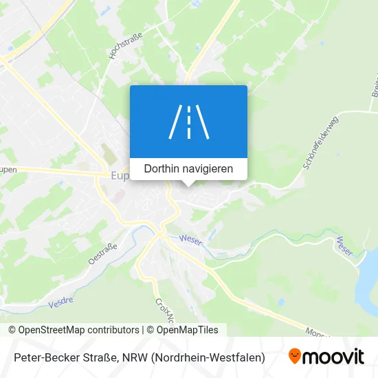 Peter-Becker Straße Karte