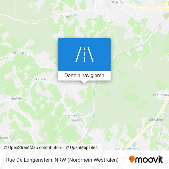 Rue De Langenstein Karte