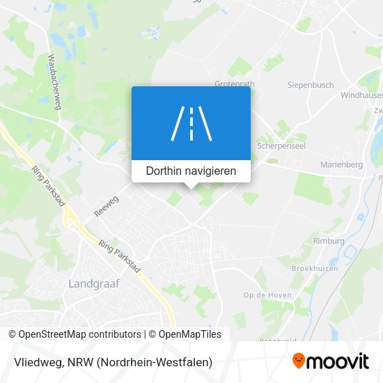 Vliedweg Karte