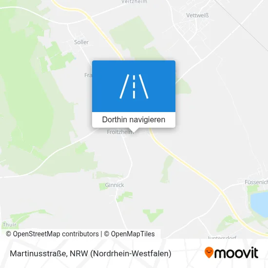 Martinusstraße Karte