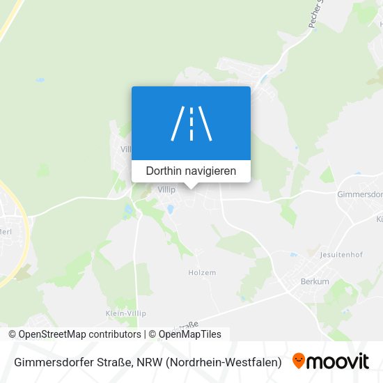Gimmersdorfer Straße Karte