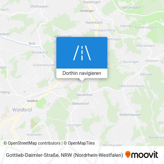 Gottlieb-Daimler-Straße Karte
