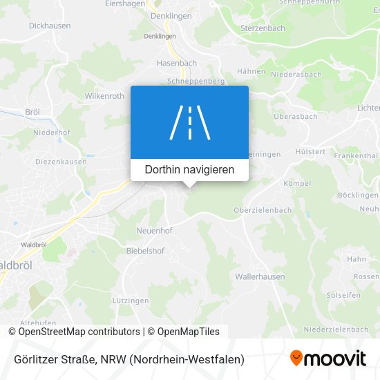 Görlitzer Straße Karte