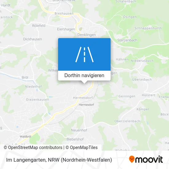 Im Langengarten Karte