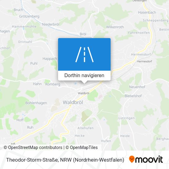 Theodor-Storm-Straße Karte
