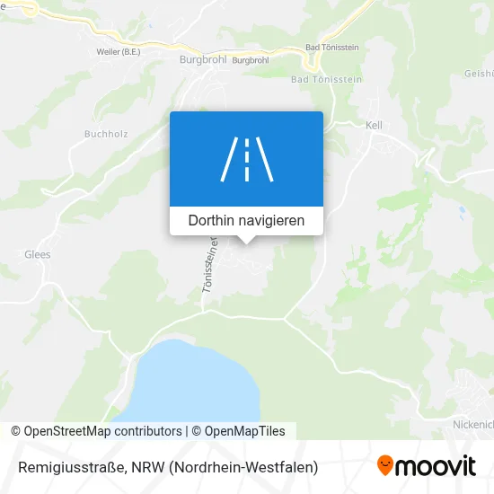 Remigiusstraße Karte