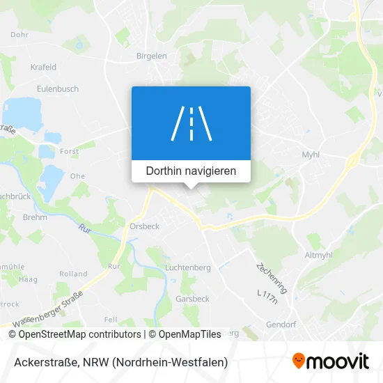Ackerstraße Karte
