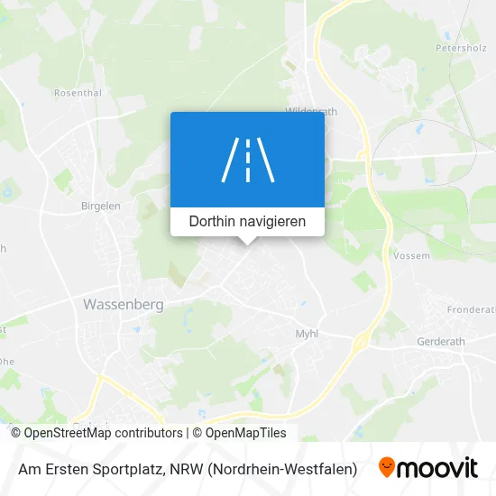 Am Ersten Sportplatz Karte