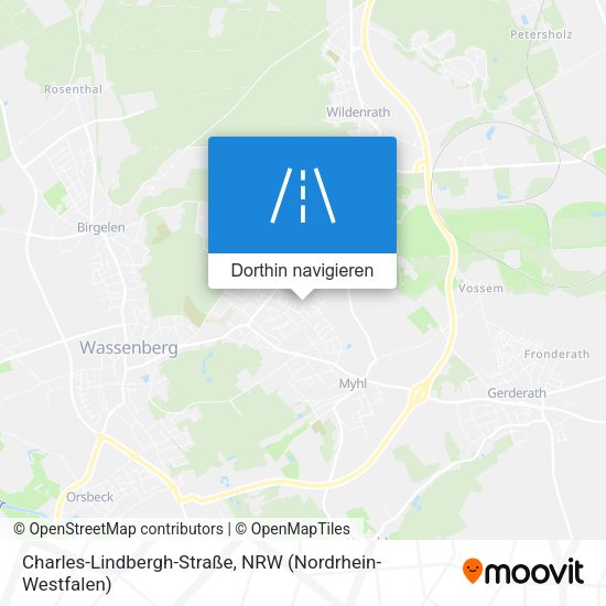 Charles-Lindbergh-Straße Karte