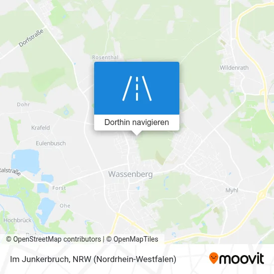 Im Junkerbruch Karte